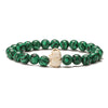 Wholesale Agate Handmade Animal Zodiac Beaded Stretch Bracelet