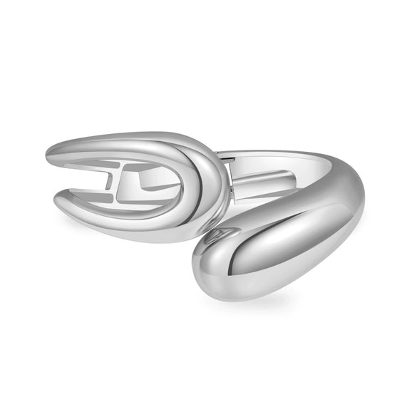 Wholesale Allmatch Open Alloy Bracelet Geometric Style Electroplated Unisex