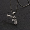 Wholesale Alloy Ak47 Gun Pendant Necklace Electroplated Unisex Fashion Jewelry