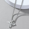Wholesale Alloy Ak47 Gun Pendant Necklace Electroplated Unisex Fashion Jewelry