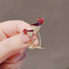 Wholesale Alloy Animal Antilight Electroplated Brooch For Women Fashion Jewelry