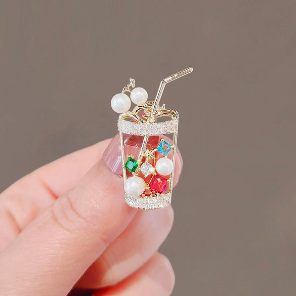 Wholesale Alloy Animal Antilight Electroplated Brooch For Women Fashion Jewelry