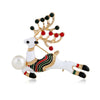 Wholesale Alloy Animal Dripping Oil Brooch For Women With Festival Elements