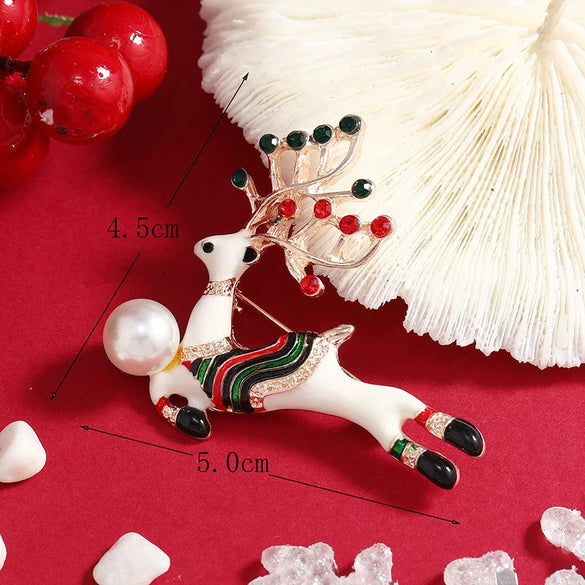 Wholesale Alloy Animal Dripping Oil Brooch For Women With Festival Elements