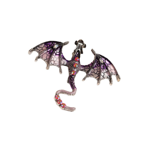 Wholesale Alloy Animal Pattern Retro Brooch With Electroplating For Ladies