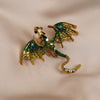 Wholesale Alloy Animal Pattern Retro Brooch With Electroplating For Ladies