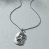 Wholesale Alloy Animal Retro Personalized Hiphop Lion Head Necklace With Electroplating For Men