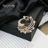 Wholesale Alloy Animal Style Peacock Brooch For Women Electroplated Luxury Accessory