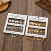 Wholesale Alloy Animals Zodiac Heart Shaped Electroplated Butterfly Dragonfly Earring Set