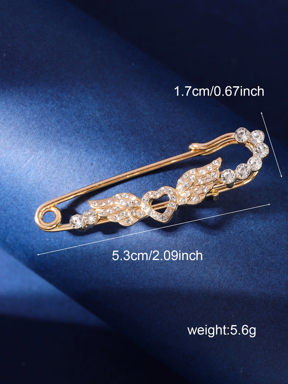 Wholesale Alloy Antilight Brooch Buckle Pin For Women With Zodiac Sign Animal Crown Flower Bow Leaf Geometric Patterns Electroplated