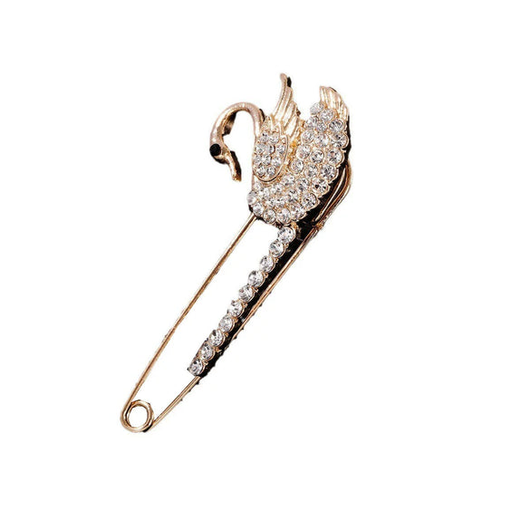 Wholesale Alloy Antilight Brooch Buckle Pin For Women With Zodiac Sign Animal Crown Flower Bow Leaf Geometric Patterns Electroplated
