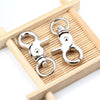 Wholesale Alloy Bag Luggage Key Chain Accessories With 8Character Crab Buckle Electroplating Treatment