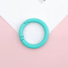 Wholesale Alloy Baking Paint Candycolored Spring Ring Jewelry Accessories