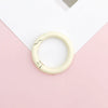 Wholesale Alloy Baking Paint Candycolored Spring Ring Jewelry Accessories