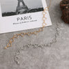 Wholesale Alloy Ball Chain Retro Geometric Heart Hollow Love Necklace With Electroplating