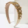 Wholesale Alloy Baroque Geometric Rhinestone Diamond Headband For Women Hair Accessories