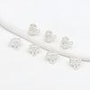 Wholesale Alloy Beaded Accessories For Bracelet Necklace Pendant Electroplated Versatile Minimalist Style
