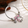 Wholesale Alloy Beaded Bracelet With Insect Pattern And Diamond Design Adjustable For Couples