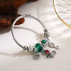Wholesale Alloy Beaded Bracelet With Insect Pattern And Diamond Design Adjustable For Couples