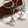 Wholesale Alloy Beaded Bracelet With Insect Pattern And Diamond Design Adjustable For Couples