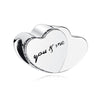 Wholesale Alloy Beaded Heart Shaped Hollow Necklace With Totem Pattern And Electroplating Treatment