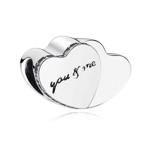 Wholesale Alloy Beaded Heart Shaped Hollow Necklace With Totem Pattern And Electroplating Treatment
