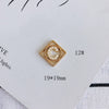 Wholesale Alloy Bear Rose Pendant Earrings Jewelry Accessories
