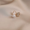 Wholesale Alloy Bow Antiexposure Brooch With Electroplating For Women Minimalist Design
