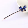 Wholesale Alloy Bow Diamond Hair Clip Jewelry For Women