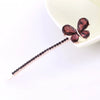 Wholesale Alloy Bow Diamond Hair Clip Jewelry For Women