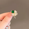 Wholesale Alloy Bow Electroplated Antirunning Light Brooch For Women