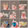 Wholesale Alloy Bow Electroplated Antirunning Light Brooch For Women