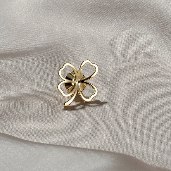 Wholesale Alloy Bow Electroplated Antirunning Light Brooch For Women