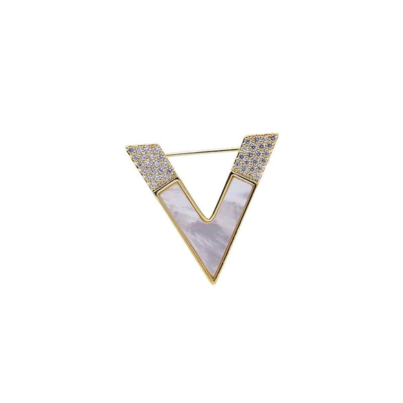 Wholesale Alloy Bow Electroplated Antirunning Light Brooch For Women