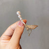 Wholesale Alloy Bow Electroplated Antirunning Light Brooch For Women