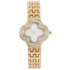 Wholesale Alloy Bracelet Watch With Four Leaf Clover And Rhombus Dial For Ladies