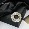 Wholesale Alloy Brooch With Pearl Simple Style Geometric And Heart Shape Electroplating Accessories For Women And Unisex