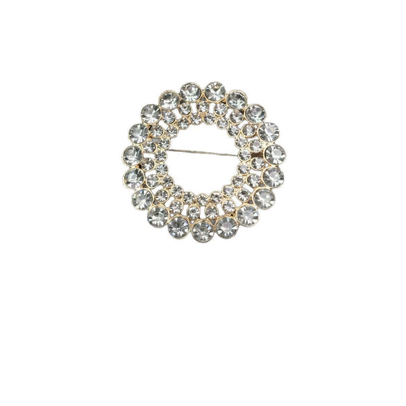 Wholesale Alloy Brooch With Pearl Simple Style Geometric And Heart Shape Electroplating Accessories For Women And Unisex