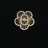 Wholesale Alloy Brooch Women's Light Luxury Diamondinlaid Flower Electroplated Clothing Accessories