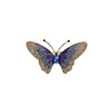 Wholesale Alloy Butterfly Brooch Electroplated Minimalist Style For Women