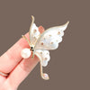 Wholesale Alloy Butterfly Brooch Women's Highend Luxury Electroplated Fashion Accessories