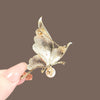 Wholesale Alloy Butterfly Brooch Women's Highend Luxury Electroplated Fashion Accessories