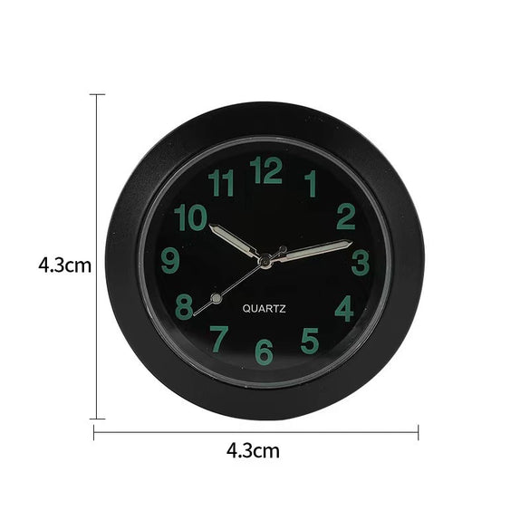 Wholesale Alloy Car Watch Head With Round Shape Quartz Pointer And Luminous Digital For Business Style