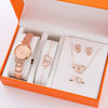 Wholesale Alloy Casual Round Women's Watch Jewelry With Rose Gold Buckle