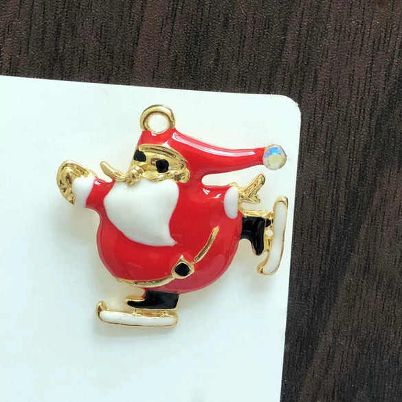 Wholesale Alloy Christmas Brooch For Women With Cartoon Characters Electroplated