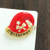 Wholesale Alloy Christmas Brooch For Women With Cartoon Characters Electroplated