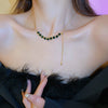 Wholesale Alloy Clavicle Chain Necklace With Fritillaria Flower Design And Electroplating Treatment Light Luxury Style For Women