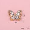 Wholesale Alloy Crystal Butterfly Diy Jewelry Accessories Hair Accessories Headdress Phone Shell With Electroplating