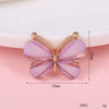 Wholesale Alloy Crystal Butterfly Diy Jewelry Accessories Hair Accessories Headdress Phone Shell With Electroplating