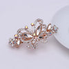 Wholesale Alloy Crystal Diamond Butterfly Hairpin Jewelry For Ladies With Electroplating